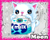 Cutie Cat with Milk !