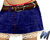 Leather-n-Lace DenimMini
