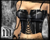 M* Black Corset Top