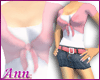 Bolero n Denim BABY PINK