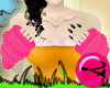 MORF Hot Pink Armwarmers