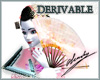 Maiko Sakura Fan