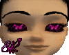 pink butterfly eyes