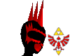 Red Emo Ranger Mask