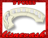 (L) 9 Poses Cream Couch
