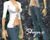 (S) Flirty*Cas*in White