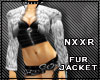 NR- AFJ FUR JACKET WHITE