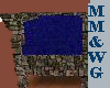 *MM* stone Blue Chair