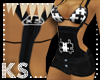 {K} PuzzleBlack Rompers
