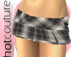 *HC*GryWhite Mini Skirt