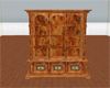 Burl bookcase