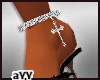 DiamondCross Anklet