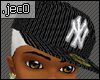 Fitted NY cap with DuRag