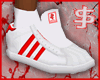 J$ Triple Stripe Red/Wht