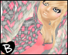 ~BZ~ Pink Print Hoodie