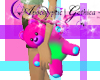 Neon Teddy Bear