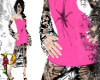 ~P~Gothesque/pink/Spider