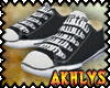 [F] Black music sneakers