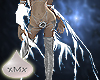 xmx. White torn shawl