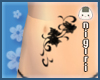 -O- Belly flowers tattoo