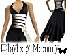 Black Ivory Halter Dress