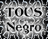 TOUS Negro