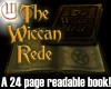 The Wiccan Rede - Modern Witchcraft