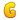 Alphabet Badge - G