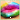 Rainbow changing badge (rainbow lips)