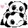 Panda love ^.~