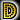 Alphabet Badge ~D~