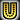 Alphabet Badge ~U~