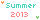 Summer 2013
