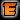 Orange Letters E