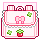 strawberry bag.