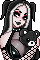 Goth n Her Teddy