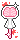 Pink brain lolly