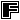 Power Pixel Letters F