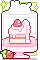Strawberry Cake Display (VIB)