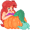 Pumpkin Mermaid