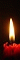 Candle badge