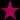 Pink Star Breast Cancer Awareness Badge