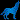 Blue Wolf prostate cancer awareness badge