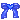 Blue HeartBow