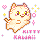 KittyKawaii.What do you call a cat who gets her way no matter what?  Purrsuasive.