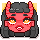 Demon Bae chibi Head