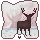 Snow deer.