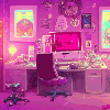 Gamer Girl Room