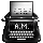 A.M.s typewriter