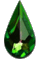 green teardrop